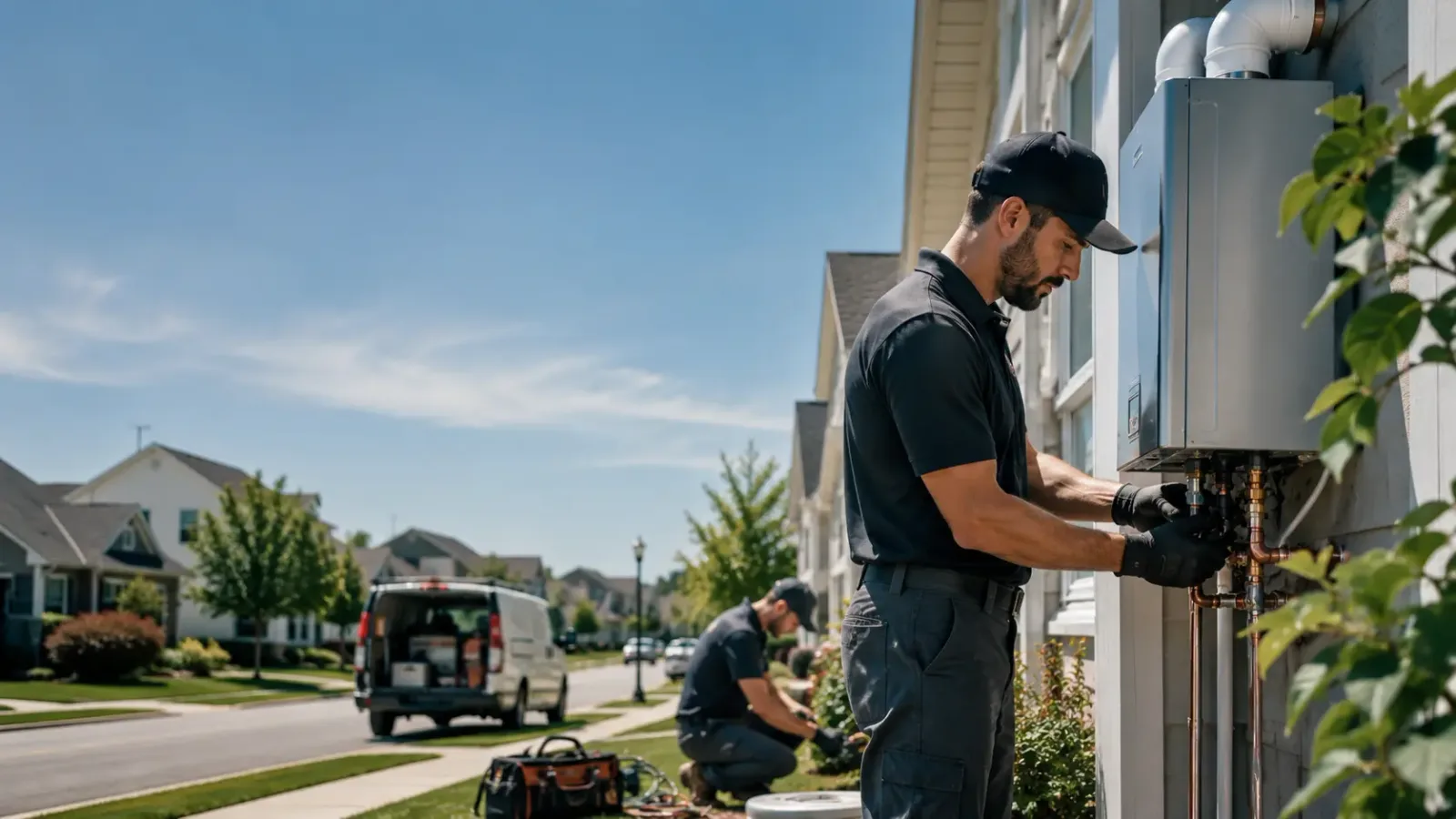 Tankless Water Heater Installation in Newark, TX